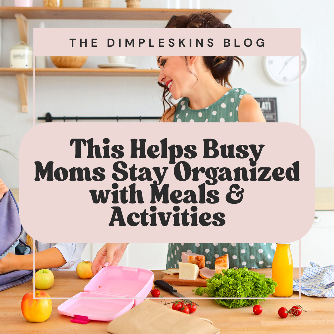 How Busy Moms Stay Organized with Meals and Kids' Activities