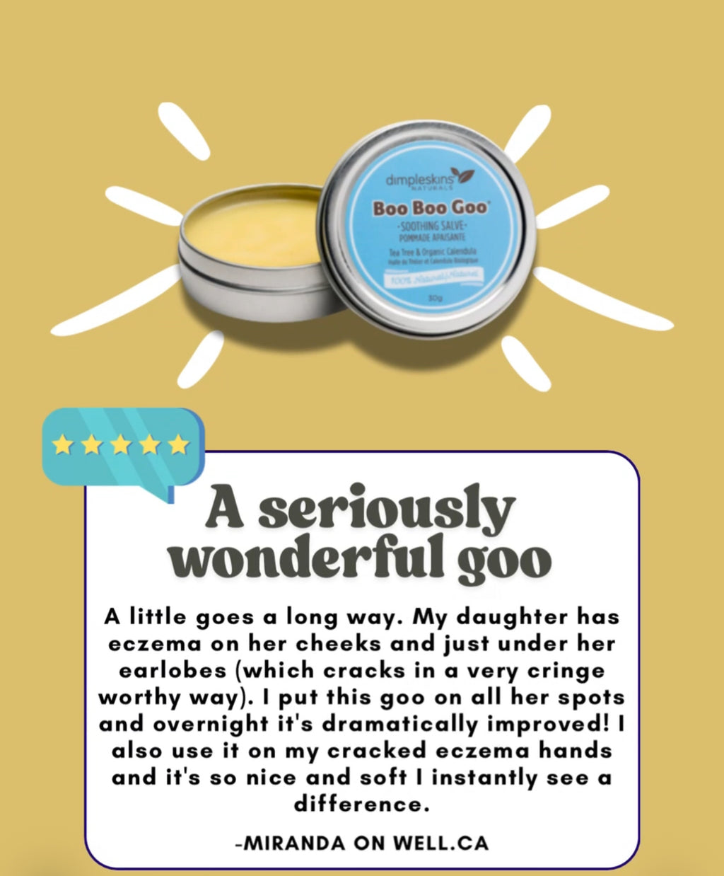 Boo Boo Goo Soothing Salve, 30g